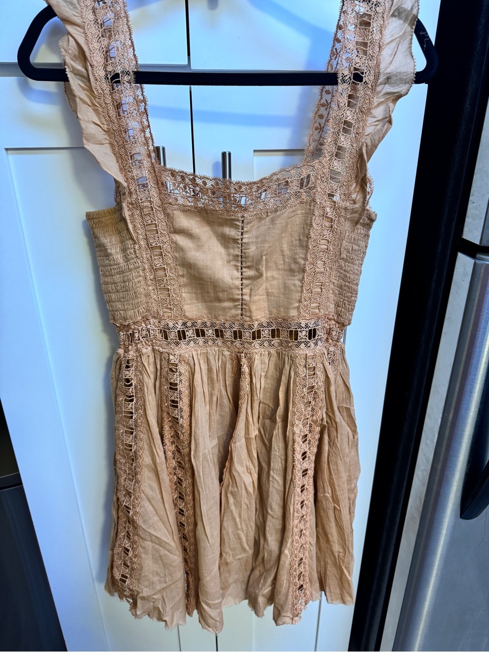 Free People Rose Gold Dress